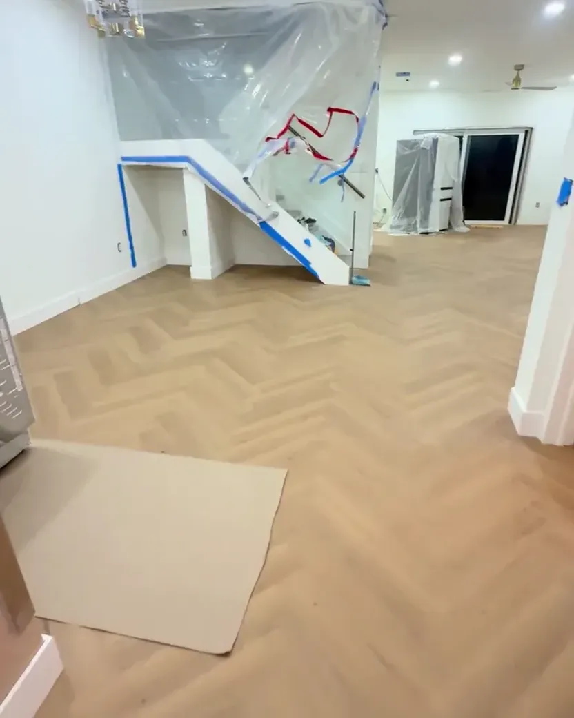 Tuscany herringbone — Miramar, FL, a real completed project