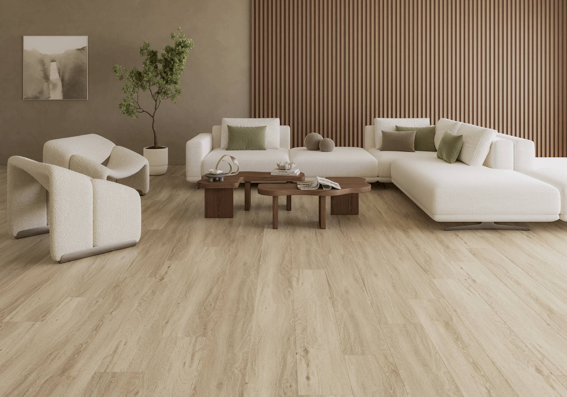Sand Bar installed in a modern living room